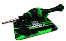 SHREDDER WAX-DESTROYER - the Honey Collector, 14mm tip for Wax, Concentrates (Nectar-Med, Green/Black)
