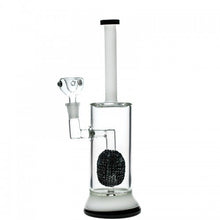 14MM Joint 12" Tall with Silicone Storing Compartment Hand Made White