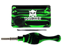 SHREDDER WAX-DESTROYER - the Honey Collector, 14mm tip for Wax, Concentrates (Nectar-Med, Green/Black)