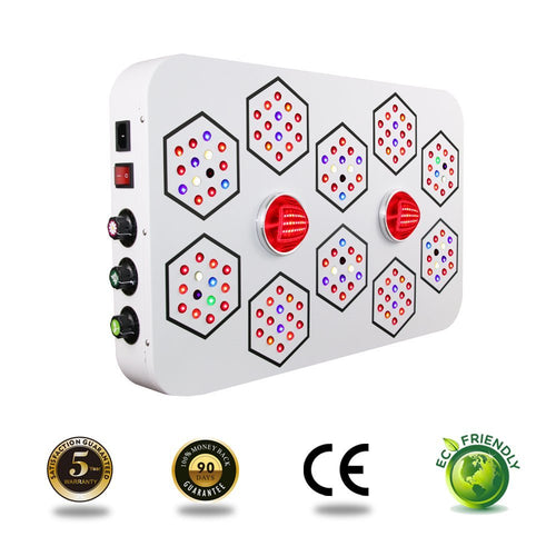 Growing Lights COB LED Plant Light Dimmable Full Spectrum 13 band A900 900w BloomBeast Hydroponics Greenhouse Lighting Clone Seedling Veg Flower(High Yield)