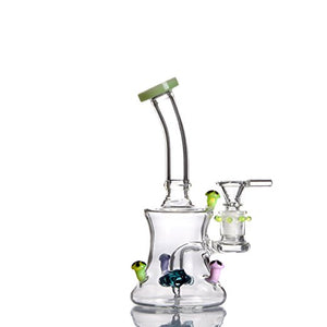 S-Week Handmade Glass 14.4 mm joint 7.5 Inch Tall