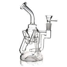 S-WEEK Hand made Thick Water Pipes Glass Filter Tall 7.8 Inchs Joint 14 mm (Clear)