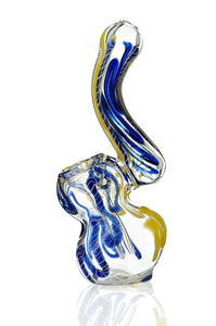 PUFF LABS 5 Inch Yellow-Blue Glass