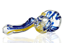 PUFF LABS 5 Inch Yellow-Blue Glass