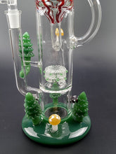 Fancy-Bridal Glass Fliter Cup Pipes 42cm Tall 14.5mm Joint Hand made (Green)